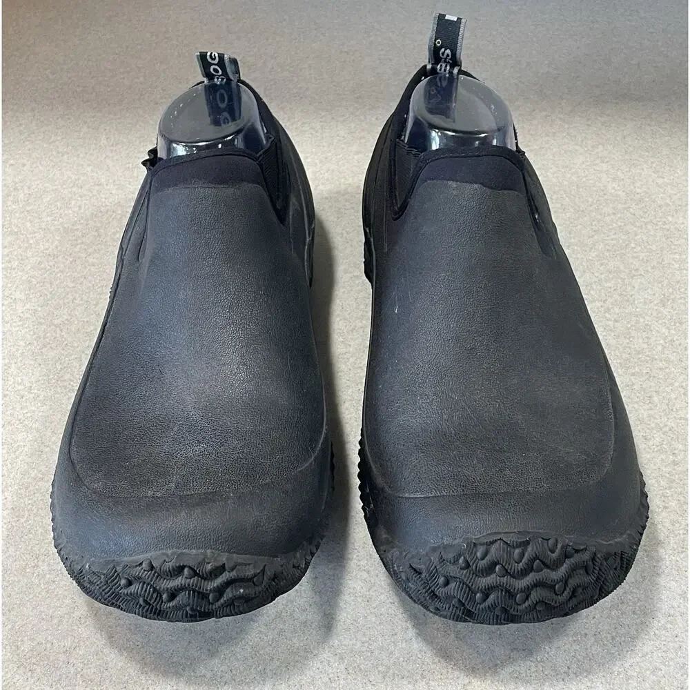 Bogs Urban Walker Shoes Slip On Black Rubber Sole Men's Size 13 US Gorpcore